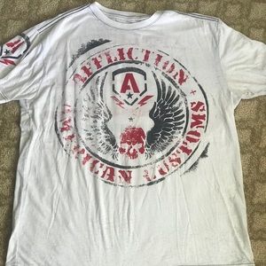 Affliction Men’s Americana White T-shirt